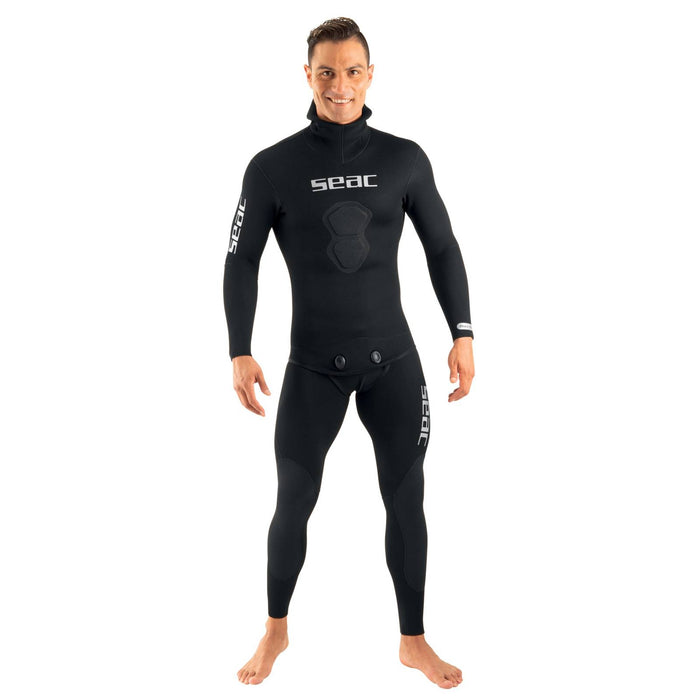 Neopreno Black Shark Hombre 3mm Negro S Seac 1-108-S