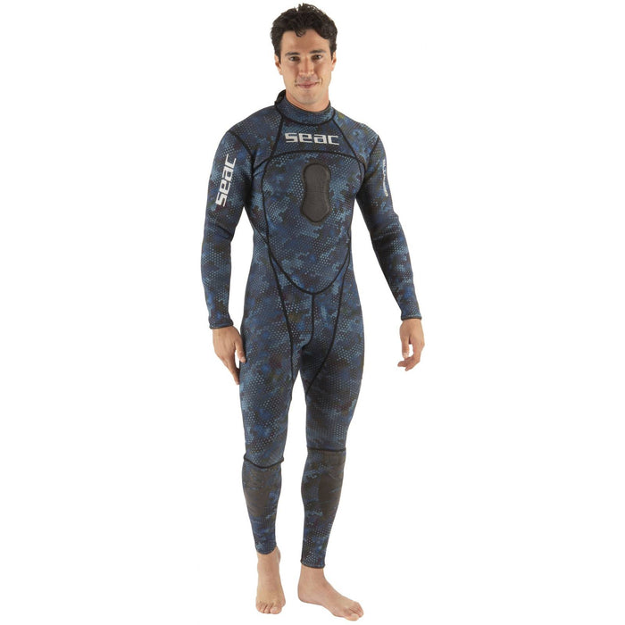 Traje de neopreno Blue Sea Hombre 1,5mm Camo XXL Seac 1-157-XXL