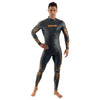 Traje de baño Energy Hombre 2mm Negro-Naranja S Seac 1-49-S