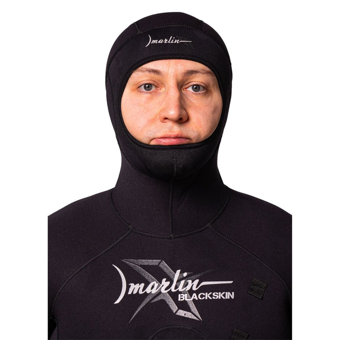 Traje de Buceo Completo Pesca Submarina Skin Negra Hombre 5mm Negro Talla XXL Marlin 10955
