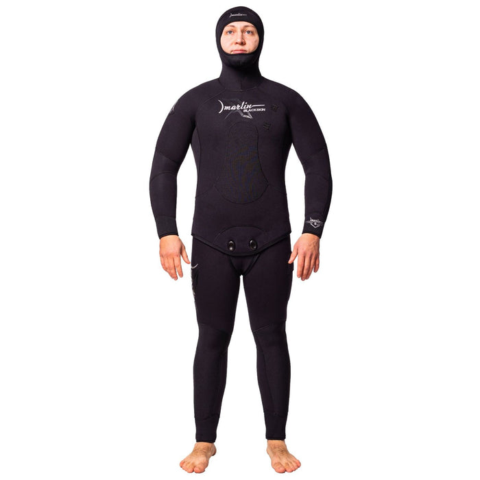 Traje de Buceo Completo Pesca Submarina Skin Negra Hombre 7mm Negro Talla LX Marlin 10964