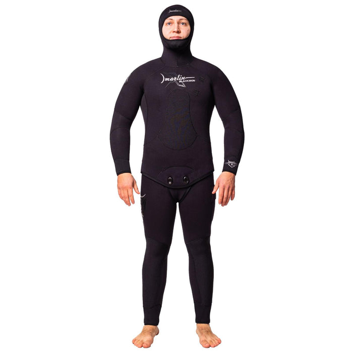 Traje de Buceo Completo Pesca Submarina Skin Negra Hombre 7mm Negro Talla XXL Marlin 10966