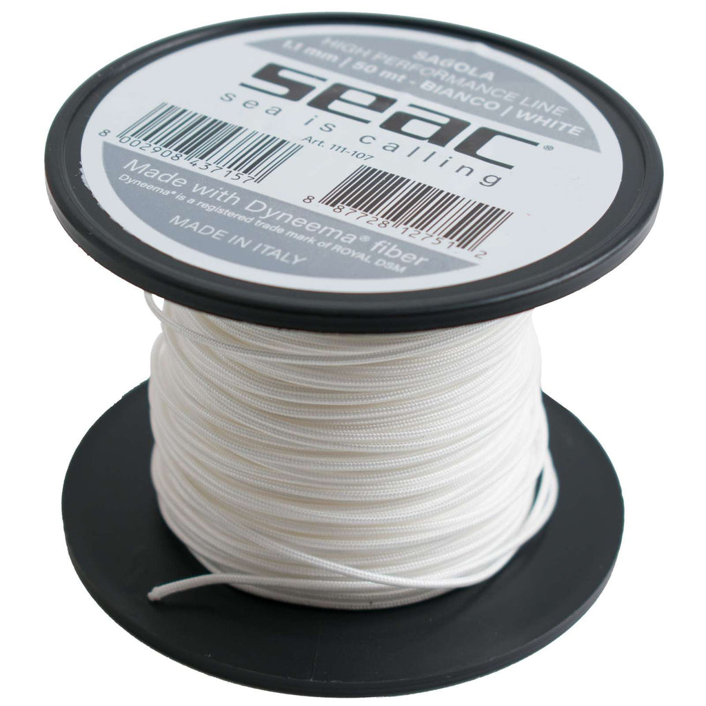 Núcleo Dyneema Blanco 50m 1,1mm Seac 111-107