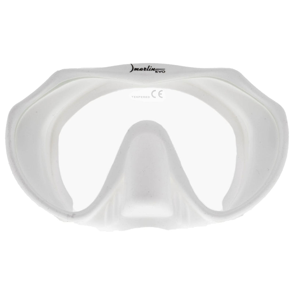 Máscara de snorkel Frameless Evo Blanca Marlin 117441