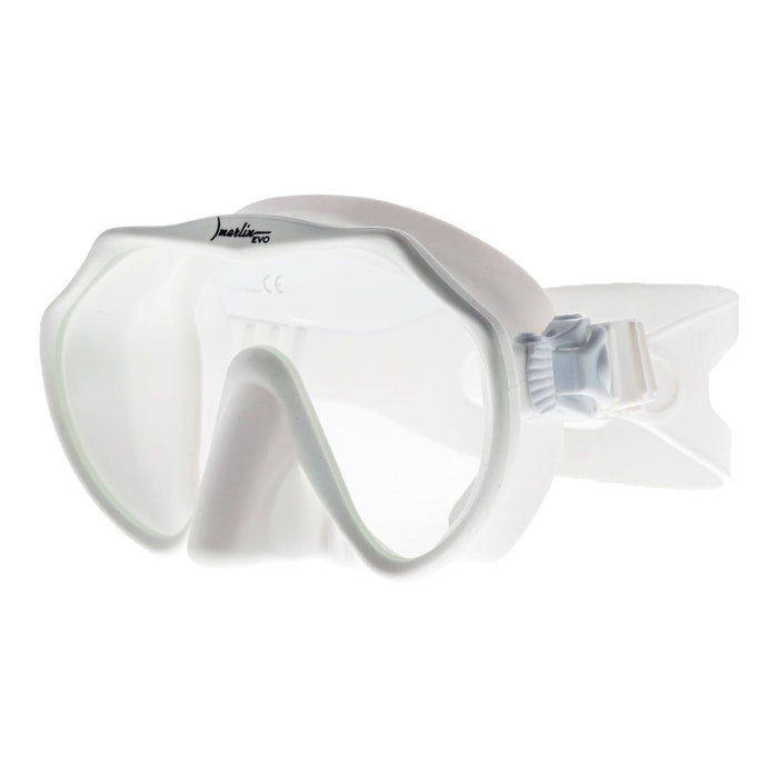 Máscara de snorkel Frameless Evo Blanca Marlin 117441