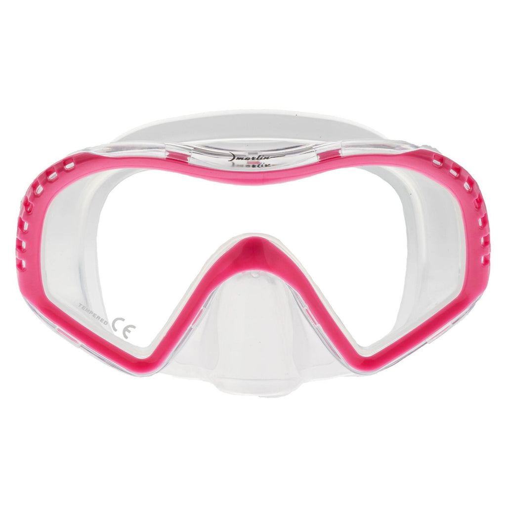 Máscara de Snorkel Look Kids Rosa-Cristal Marlin 117443