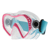 Máscara de Snorkel Look Kids Rosa-Cristal Marlin 117443
