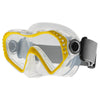 Máscara de Snorkel Look Kids Amarillo-Cristal Marlin 117444