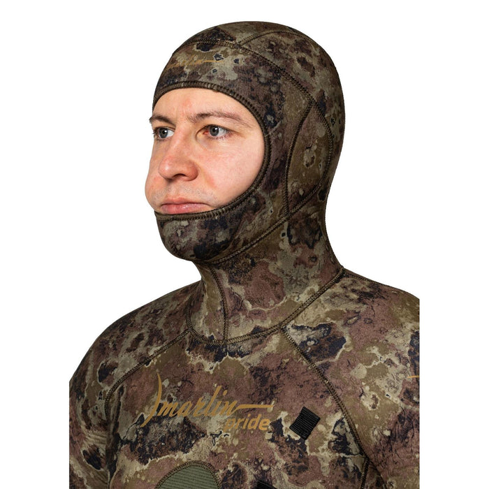 Traje de Buceo Completo para Pesca Submarina Pride 9mm Verde-Camo Talla XXXL Marlin 117578