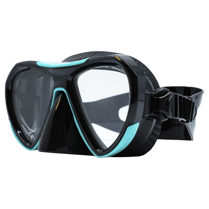 Máscara de pesca submarina Diamond Verde-Negro Marlin 118271