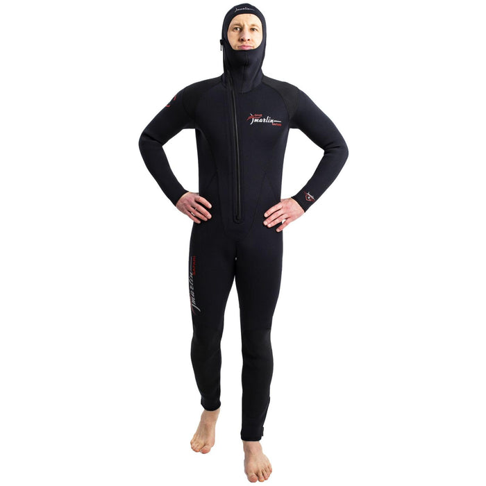 Traje de buceo con capucha Safari hombre 5mm negro talla XL Marlin 118466