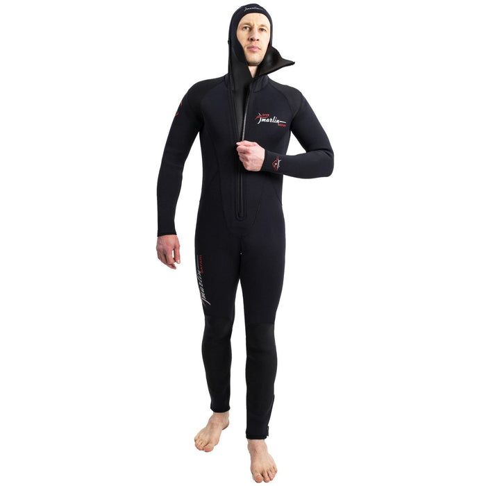 Traje de buceo con capucha Safari hombre 5mm negro talla XL Marlin 118466