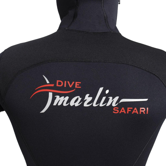 Traje de buceo con capucha Safari hombre 5mm negro talla XXL Marlin 118467