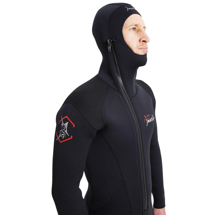 Traje de buceo con capucha Safari hombre 7mm negro talla S Marlin 118469