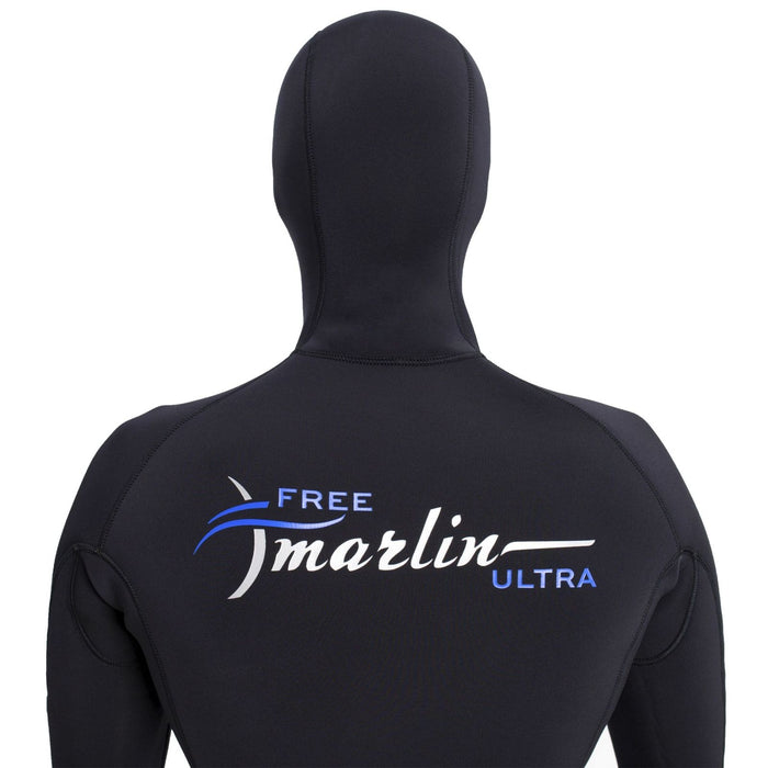 Traje de neopreno completo con capucha Freediving Ultra Man 3mm Negro Talla XL Marlin 118529