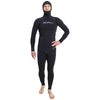 Traje de apnea completo con capucha Ultra hombre 5mm negro talla XL Marlin 118535