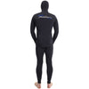Traje de apnea completo con capucha Ultra hombre 5mm negro talla XL Marlin 118535