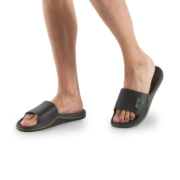 Pant slippers Caya Negro-Lima Talla 38 Seac 150-16NL-38