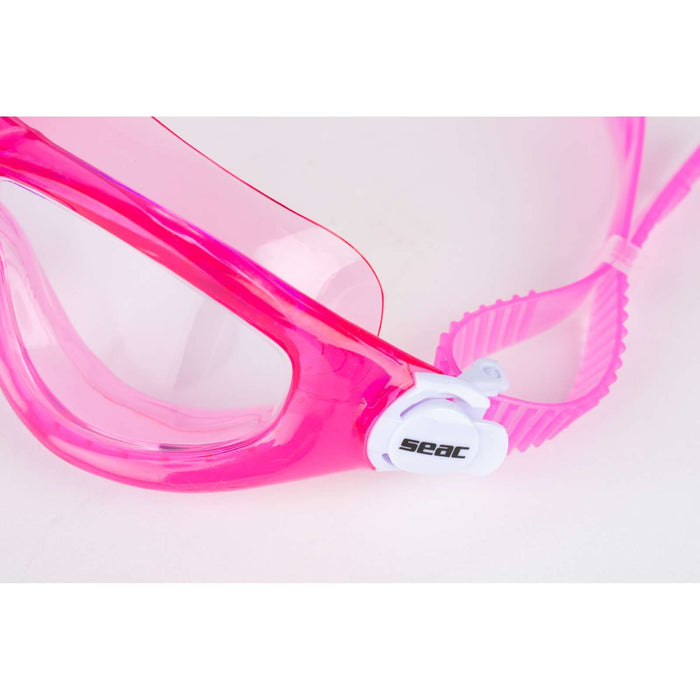 Máscara de natación Matt Niños Rosa-Lentes Claras Seac 152-40PT