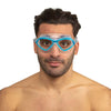 Máscara de natación Diablo Lentes Claras-Azul Seac 152-50BT-LT