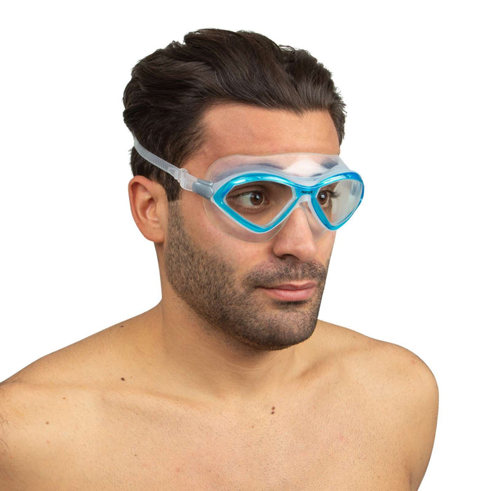 Máscara de natación Diablo Lentes Claras-Azul Seac 152-50BT-LT
