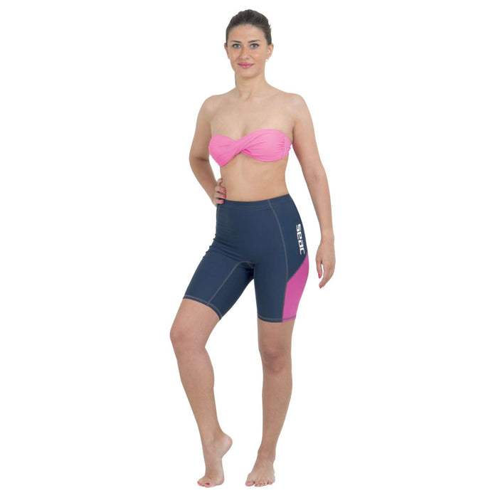 Short Raa Pant Evo Mujer Azul Oscuro L Seac 155-5-L