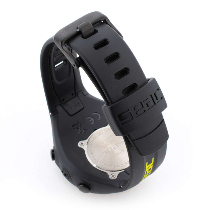 Ordenador de Apnea Freediving Hr Negro-Amarillo Seac 160-31NY