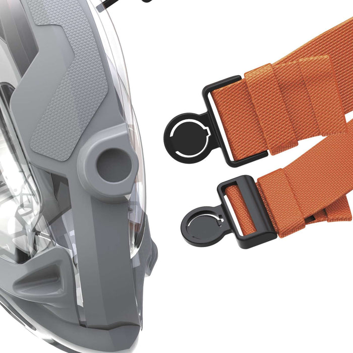 Máscara de Esnórquel de Cara Completa Libera Negro-Lima L-XL Seac 170-5NL-SBL