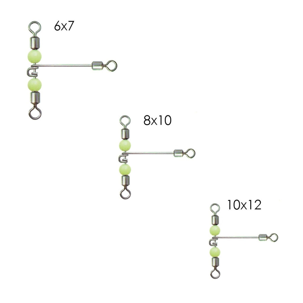 Grapas Giratorias Con Brazo Rotatorio 6pcs 10x12 Expert Predator 17729