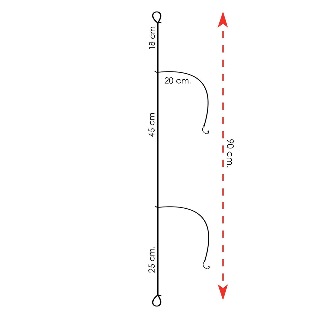Parago Rigs Tamaño 4 Expert Predator 1910404