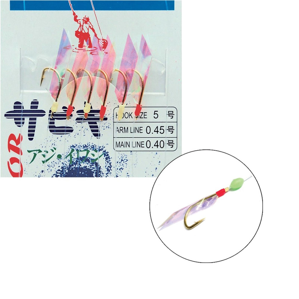 Rigs Sabiki Flasher 20pcs №8 Expert Predator 1955008