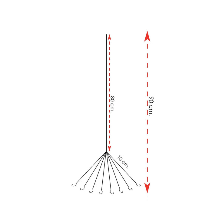 Armaduras de clúster para pesca de lubinas Tamaño 7 Expert Predator 1971007