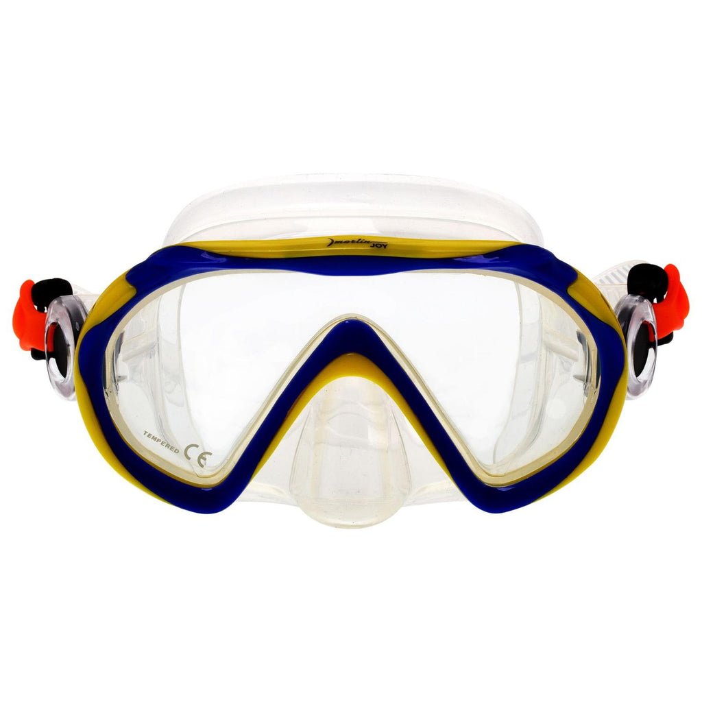 Máscara de Snorkel Junior Kids Azul-Cristal Marlin 213132