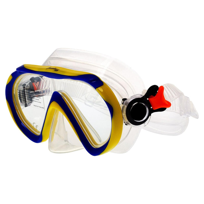 Máscara de Snorkel Junior Kids Azul-Cristal Marlin 213132