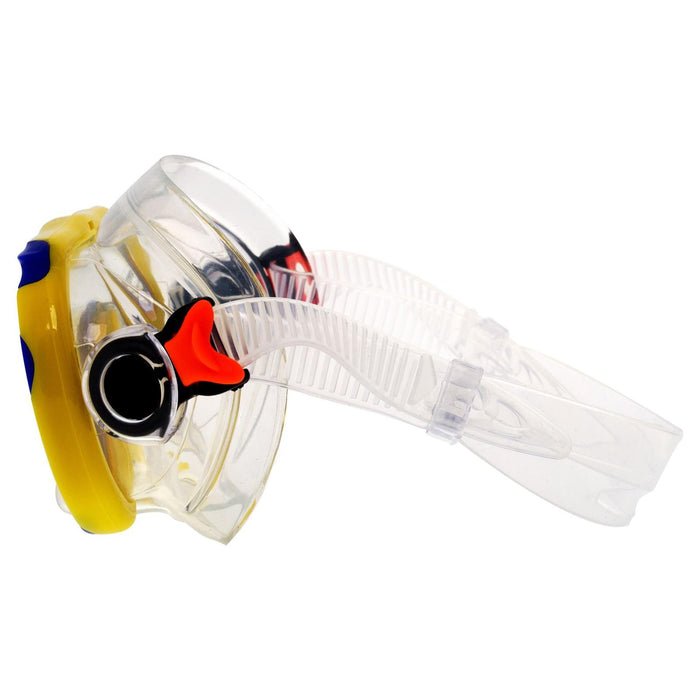 Máscara de Snorkel Junior Kids Azul-Cristal Marlin 213132