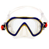 Máscara de Snorkel Junior Kids Azul-Cristal Marlin 213132