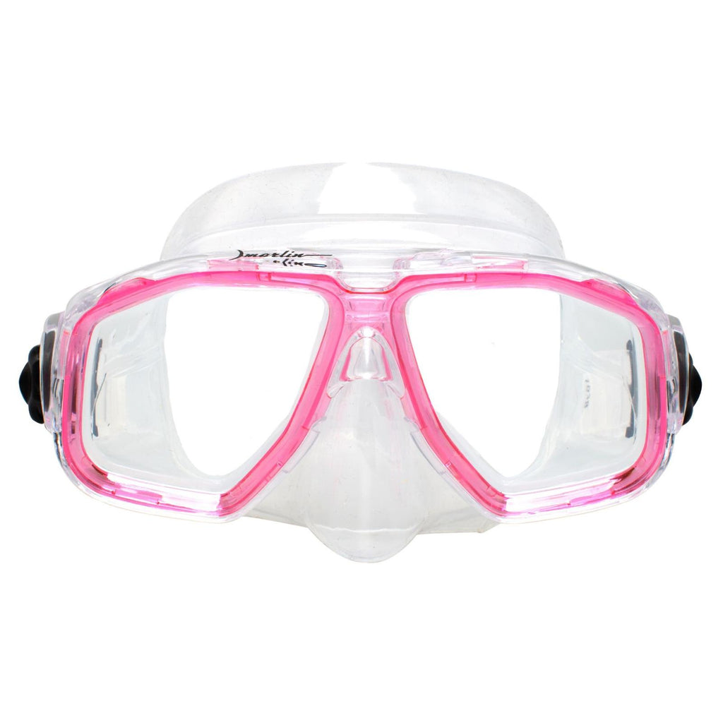 Máscara de Snorkel Junior Kids Rosa-Cristal Marlin 213134