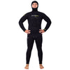 Traje de Buceo Completo Pesca Submarina Pro Skiff Hombre 7mm Negro Talla L Marlin 215453