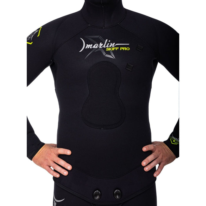 Traje de Buceo Completo Pesca Submarina Pro Skiff Hombre 7mm Negro Talla LX Marlin 215454
