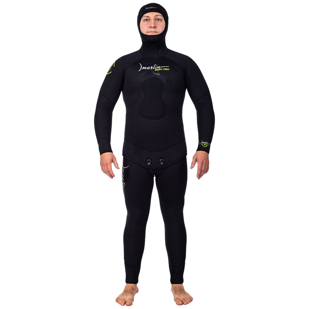 Traje de Buceo Completo Pesca Submarina Pro Skiff Hombre 7mm Negro Talla XL Marlin 215455