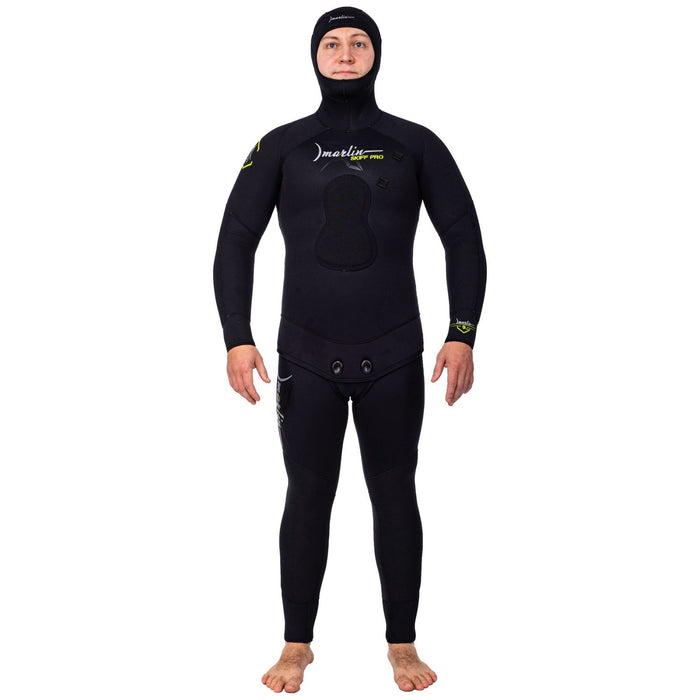 Traje de Buceo Completo Pesca Submarina Pro Skiff Hombre 7mm Negro Talla XL Marlin 215455