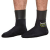 Calcetines de buceo Waterlock Nylon Eco 5mm Negro Tamaño XL Marlin 216496