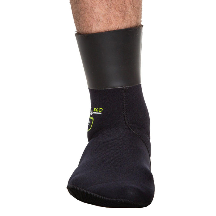 Calcetines de buceo Waterlock Nylon Eco 5mm Negro Tamaño XL Marlin 216496