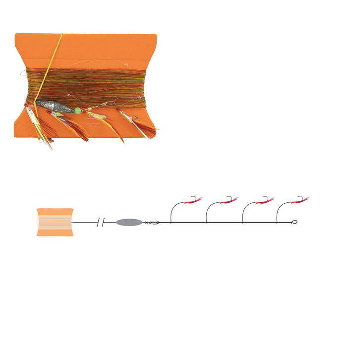 Montaje de Fondo Cavagnola Con Múltiples Anzuelos Expert Predator 23582