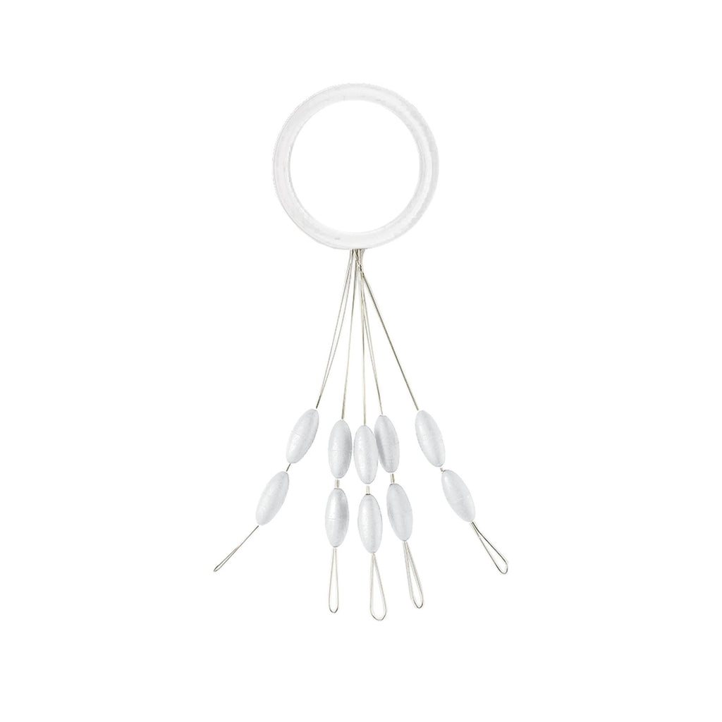 Tapones de Goma Blancos Tamaño L Expert Predator 23757