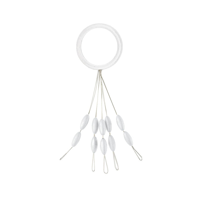 Tapones de Goma Blancos Tamaño L Expert Predator 23757