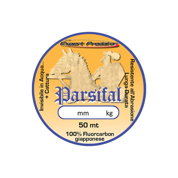 Línea de fluorocarbono Parsifal 50m 0,80kg 0,09mm Expert Predator 25431