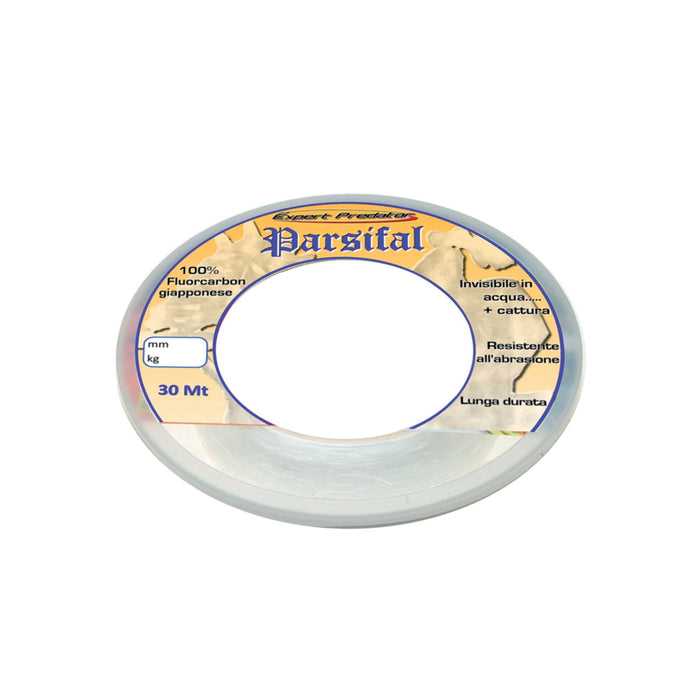 Línea de fluorocarbono Parsifal 30m 31,8kg 0,83mm Expert Predator 25451