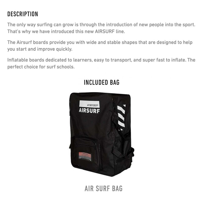 Tabla de surf inflable Airsurf 5'2''x20''x2'' 26L RRD 25AS52