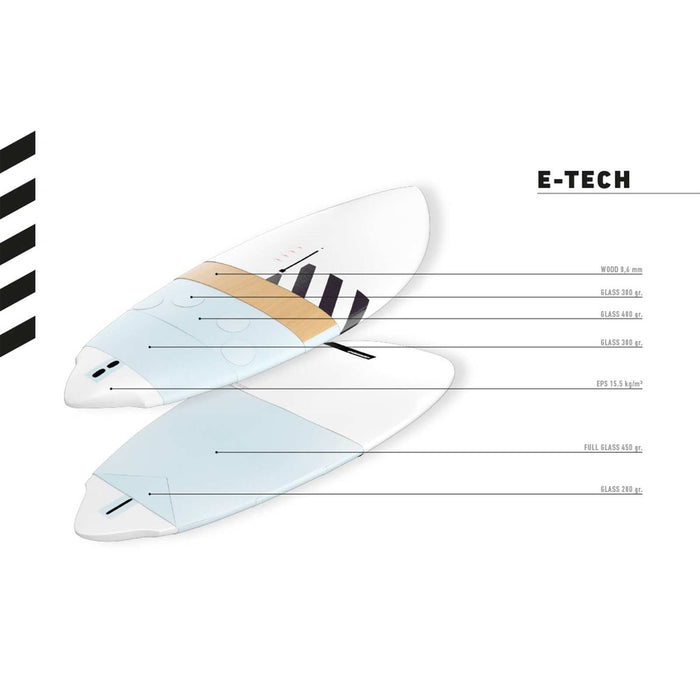 Tabla de Windsurf Evolución E-Tech 155l 248x76cm RRD 25ELE